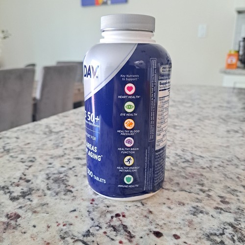 One A Day Men's 50+ Multivitamin/Multimineral Supplement, 300 Tablets - Picture 5 of 12
