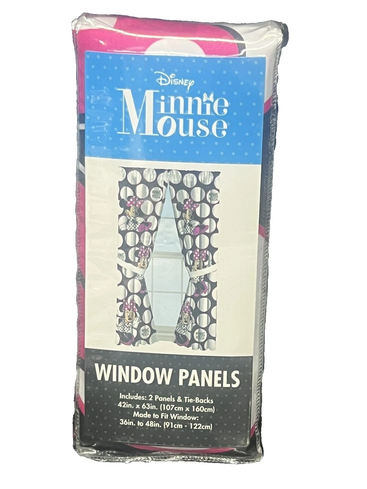 Cortinas de Ventana Disney Negro