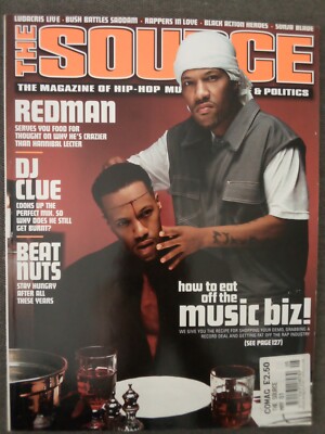 The Source Magazine #140 May 2001 Redman, Beatnuts, DJ Clue, Eve Rare VTG OOP