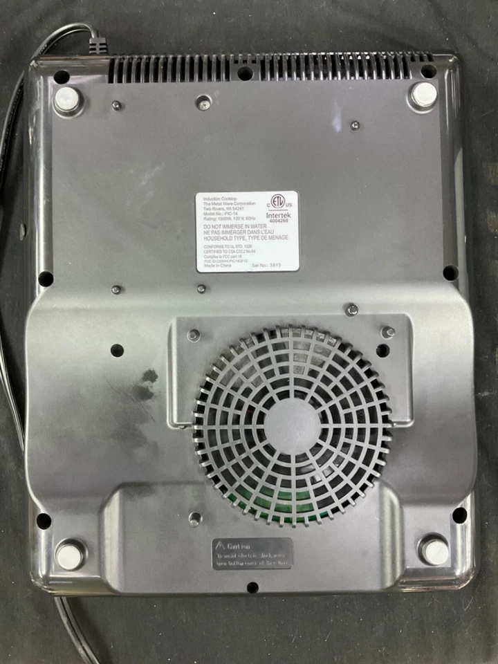 Placa de inducción portátil Nesco PIC-14 Foto 3 de 4