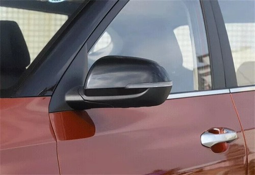 Black Left Side Rearview Mirror Cover Housing Shell For Kia KX3 Seltos 2020-2022 - Picture 5 of 7