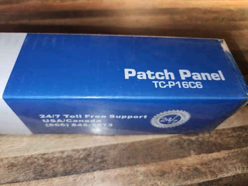 Trendnet Patch Panel TC-P116C6, Brand New in the Box - Picture 3 of 5