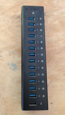 ICY BOX IB-AC6113 13-Port USB 3.0 Hub mit Lad...