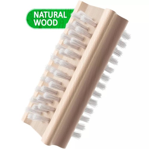 Wooden Nail Brush for Scrubbing, Fingernail Brush Nail Scrub Brush Cleaner - Picture 4 of 16
