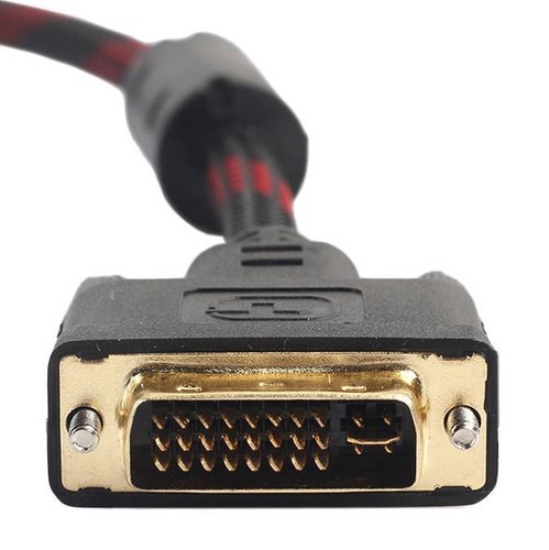 DVI to DVI Cable Male DVI-D for LCD Monitor Computer PC Projector DVD Digital - Picture 3 of 13