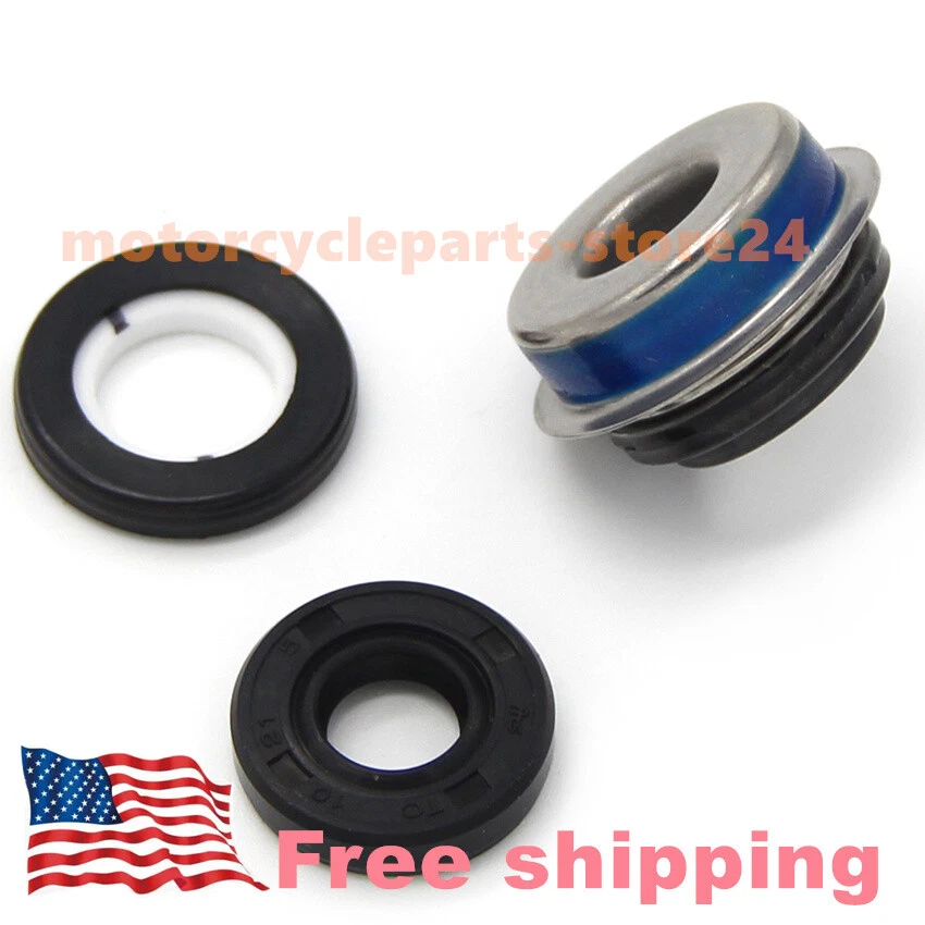 Water Pump Oil Seal Mechanical Set For Suzuki DRZ400S DRZ400SM 2005-2017 10X21X5 Foto 3 de 4