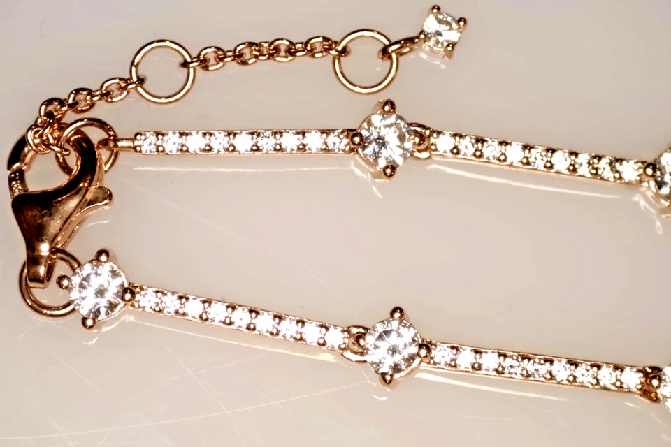 Pandora Armband Funkelnde Pavé-Stäbe Armband roségold, 18 cm 589217C01-18 - Bild 3 von 4