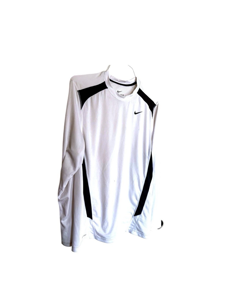 Nike DRI-FIT ホワイトシャツ L Nike DRI-FIT ホワイト Tシャツ Lサイズ - メルカリ