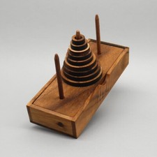 TURM VON HANOI - klassisches Stapelspiel