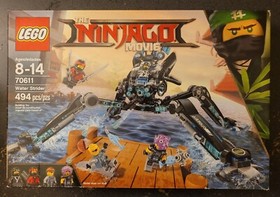 LEGO The LEGO Ninjago Movie: Water Strider (70611) 100% Complete W/ Instructions