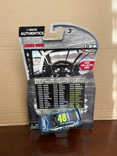 2017 Jimmie Johnson RARE Lowes BONUS WAVE Schedule Special Edition 1:64 car