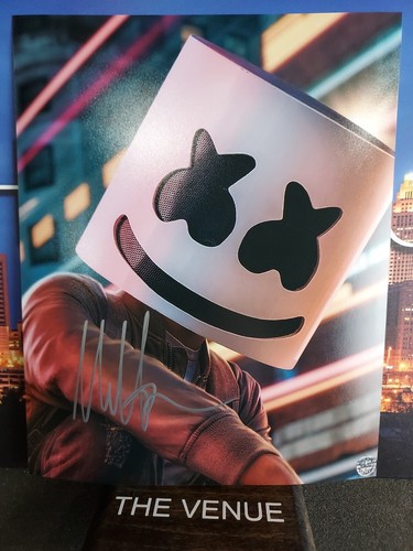 DJ Marshmallow - Foto Autografata Firmata 8x10 - AUTO con COA