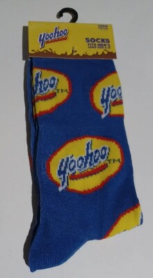 Novelty Socks - YOOHOO - Men's Size 6-12- Brand New W/ Tags