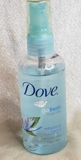 DOVE Go Fresh Body Mist REFRESHING Waterlily  Freshmint Scent 3 oz / 89 mL NEW