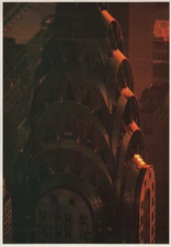 The Chrysler Building NYC ©1980 Pete Turner Oversized postcard 7"x10"