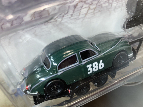 Hot wheels NEW Team Transport Jaguar Mk1 + Land Rover Defender 110 - Real Riders - Picture 4 of 9
