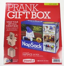 Prank Gift Box Nap Sack Lover Wrap Your Gift in Funny Box