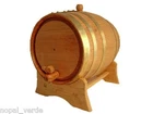 3L Brass Band Oak BARREL / KEG for whiskey, tequila, wine, bourbon