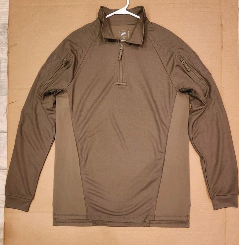 New Helikon Tex Range Polo Shirt Tactical Outdoor Topcool Hemd Green Medium 