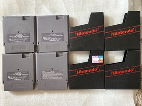 Super Mario Bros. 1, 2, 3 And Yoshi (Nintendo NES) Game Lot CLEAN with SLEEVES