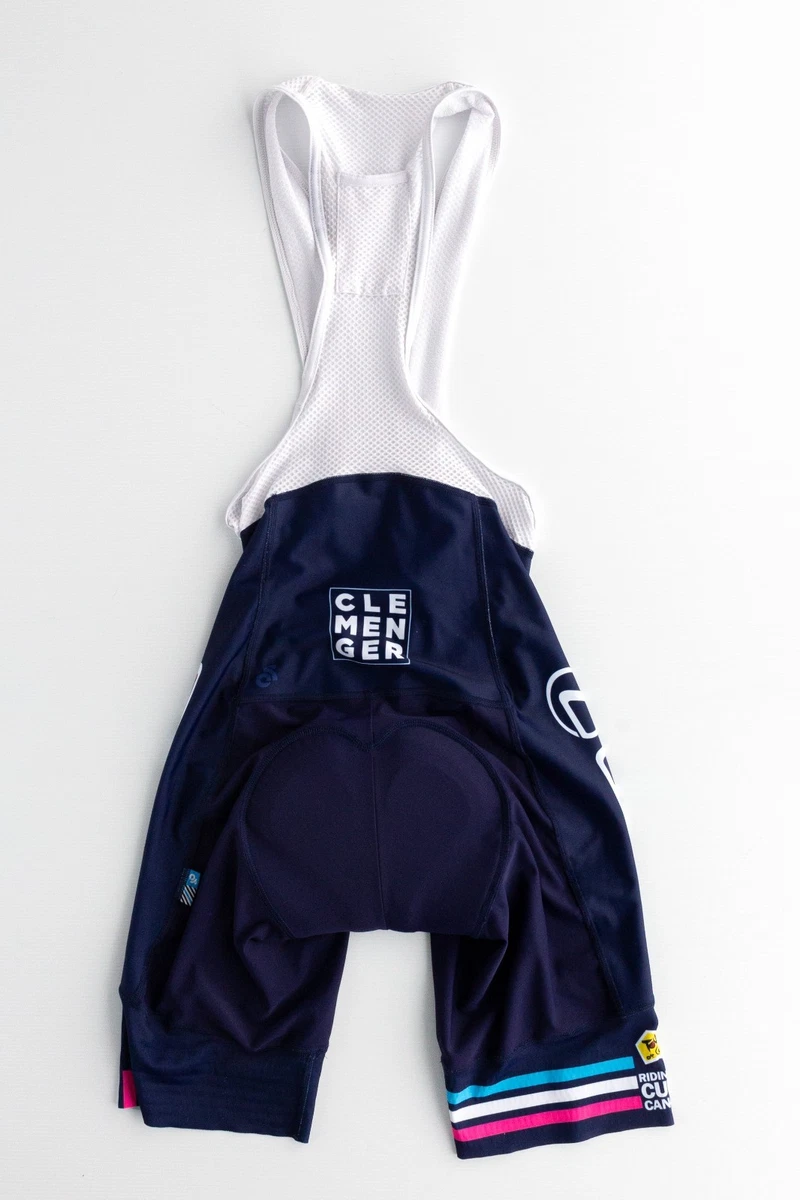 Mens M Champion System Lexus Cycling Bib Shorts Padded Navy Performance VGC