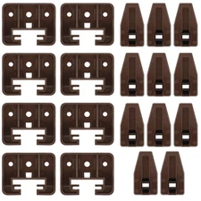 10 Set Plastic Drawer Slides and Guides Furniture Parts Plastic Cabinet Slides