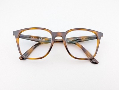 Ray Ban Eyeglasses, Frames Only, RB 7177 2012, 51-18-140, Brown Tortoise