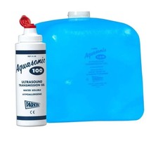 Aquasonic Ultrasound Gel Blue, 5 Liter Jug, 01-50 Series