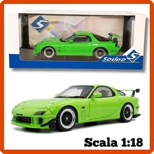 Modellino auto statico modellini scala 1/18 MAZDA RX7 TYPE RS VERDE 1999 Solido