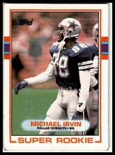 1989 Topps #383 Michael Irvin