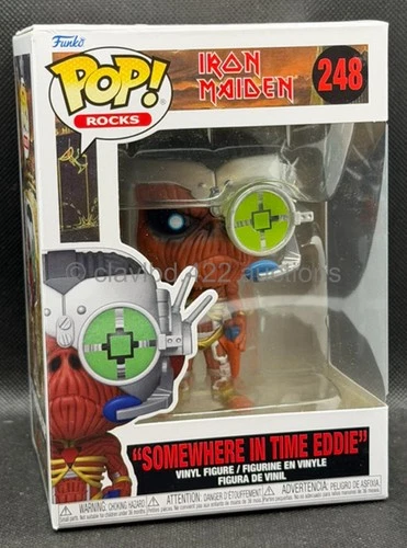 Funko POP!  Iron Maiden: Somewhere in Time Eddie - 248 Rocks Read! vinyl figure