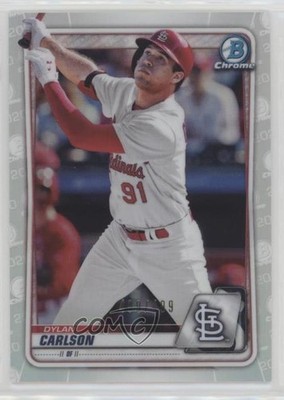 2020 Bowman Chrome Prospects Refractor /499 Dylan Carlson #BCP-106 o7m