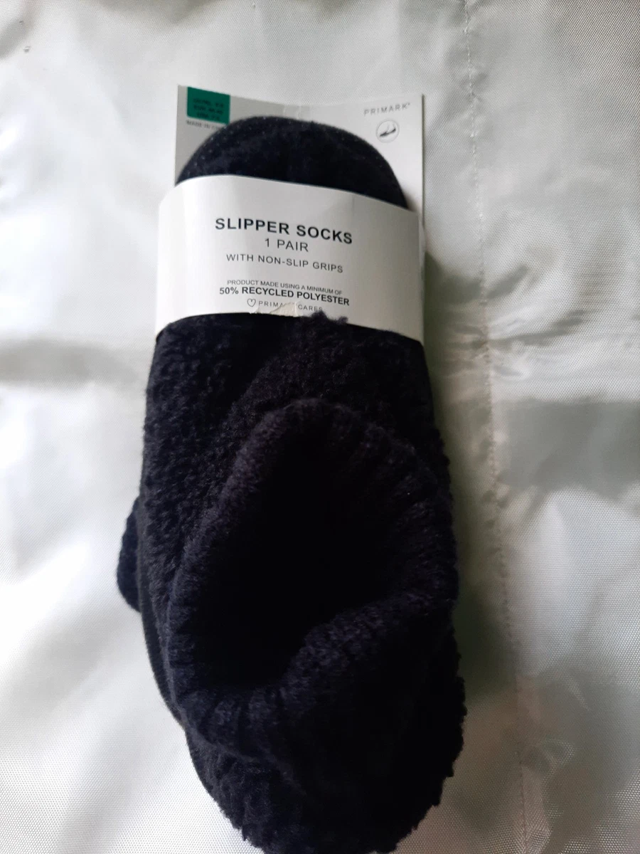 Calcetines deportivos Primark negros para hombre agarre antideslizante poliéster talla EU 39-42