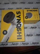 Synoshi Power Spin Scrubber Cordless Waterproof Electric Cleaning Brush + Cone