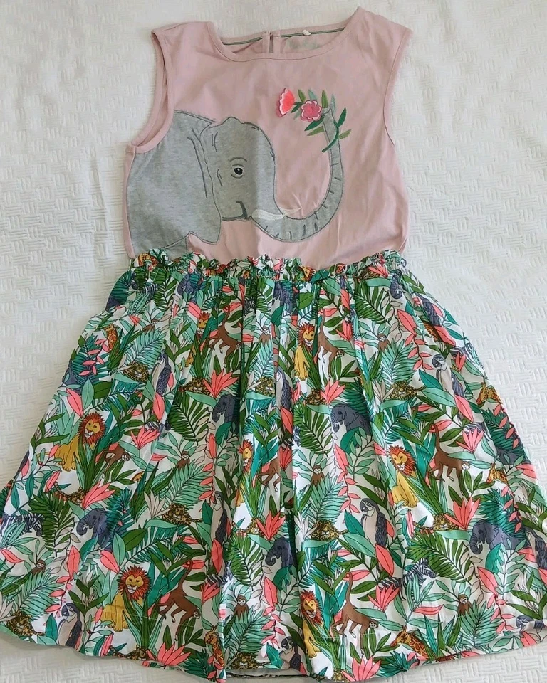 Mini Boden Elephant Dress 11-12 Yrs - Image 2 of 4