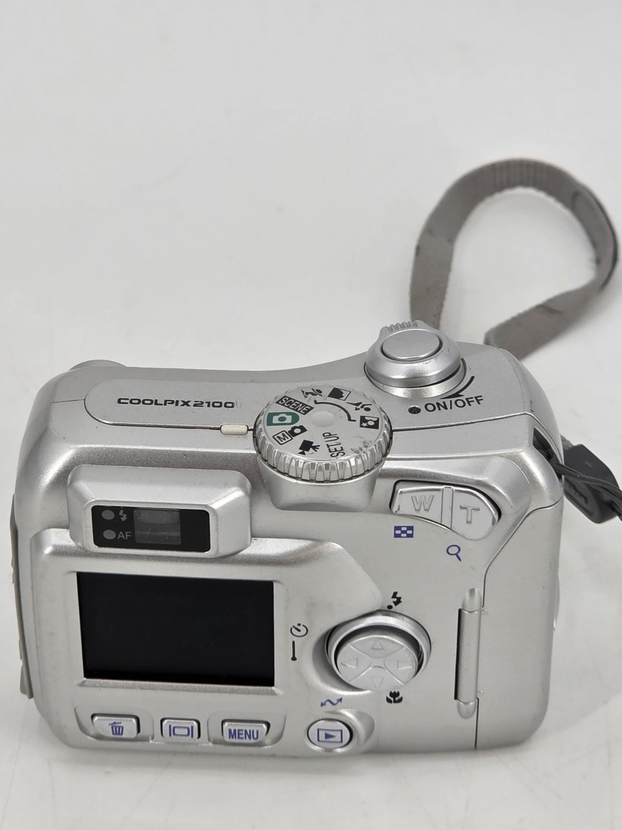 Nikon Coolpix 2100 Digital Camera 2.0MP - WORKS | eBay