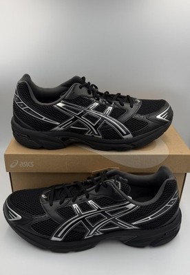 Size 14- Asics Gel-1130 Black Pure Silver 1201A906-001  NEW In Hand SHIPS FAST