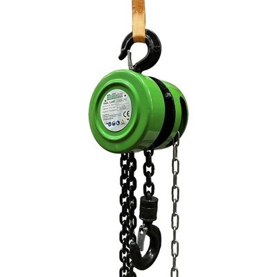 Kettenzug 1000 kg Hebezug 3m Hebelzug Kette Kran Seilzug Ratschenzug Flaschenzug