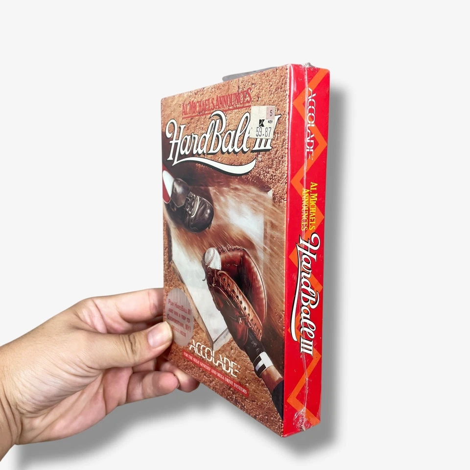 Al Michaels Announces Hardball III Sega Genesis Game New Sealed Vintage - Image 2 of 4