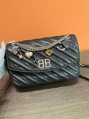 Balenciaga Pre-Owned Authentic Crossbody Black Free Tracked Shipping