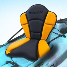 Thickened Kayak Seat with Back Support Sit On Top Cushioned Canoe Backrest Mo...