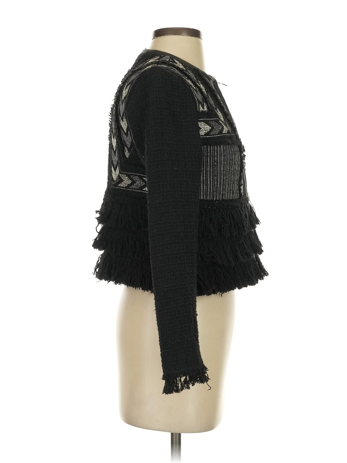 Rebecca Taylor Women Black Jacket 2 - image 3