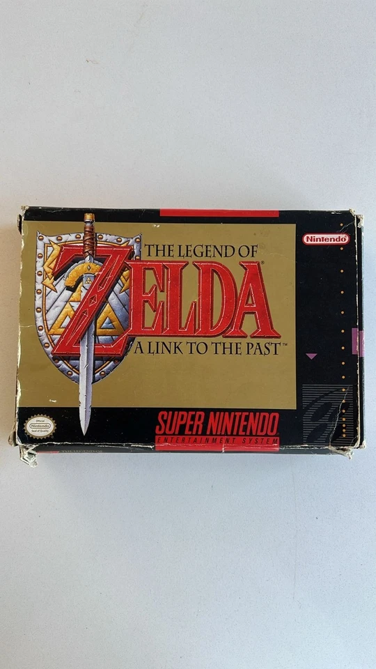 2Pcs The Legend of Zelda: A Link to the Past / Secret Of Mana SNES Game Lot - Image 2 of 4