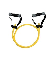 Perform Better Professional Tubing Resistance Band - Yellow with Handles - NWT 