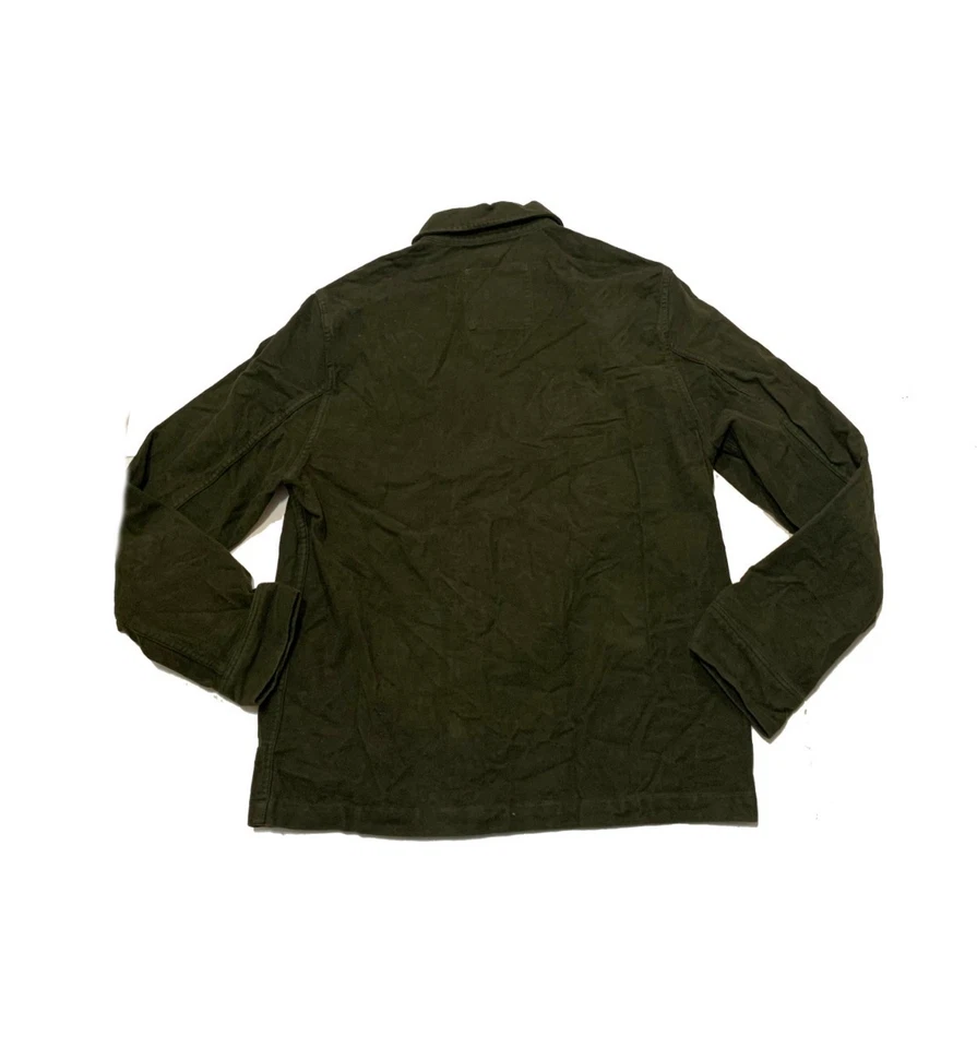 Jaqueta overshirt Todd Snyder masculina tamanho M verde oliva - Imagem 4 de 4