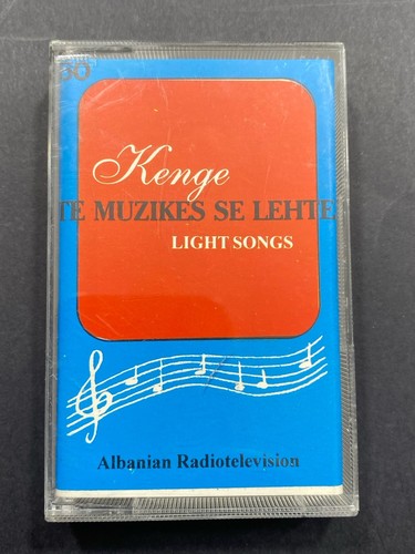 ALBANIA RARE CASSETE WITH ALBANIAN LIGHT SONGS-COMMUNISM TIME - Picture 1 of 4