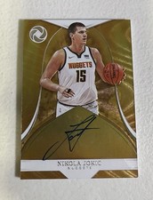 2018-19 Panini Opulence Nikola Jokic #OA-NJK Autographs Auto Nuggets /79