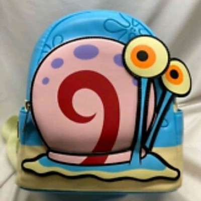 Nickelodeon SpongeBob Gary Loungefly Mini Rucksack Figur Offiziell