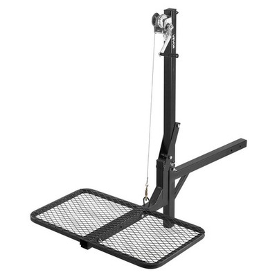 Hitch Deer Hoist with Lifting System Platform, 300 lbs Load Capacity, Game Hoist