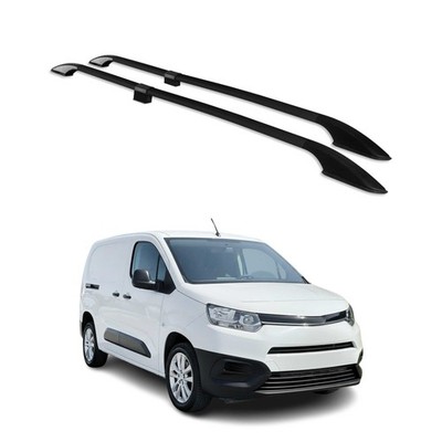 Dachreling für Toyota Proace City Verso 2019-2026 L2 Langer RS Alu Schwarz